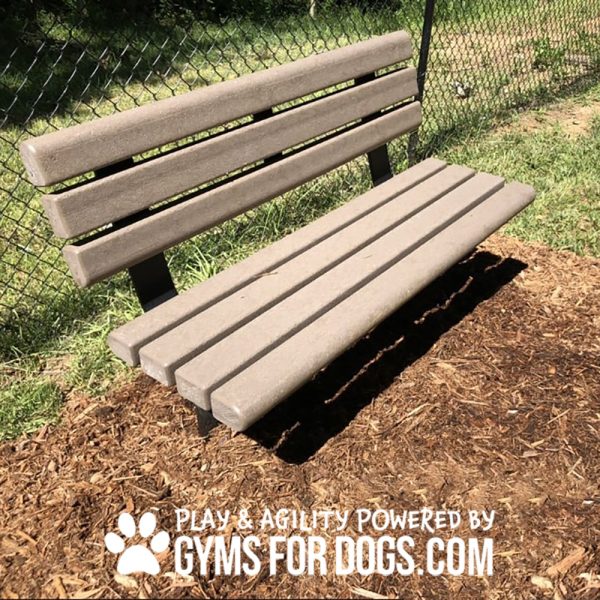 4 ft trail bench w back2