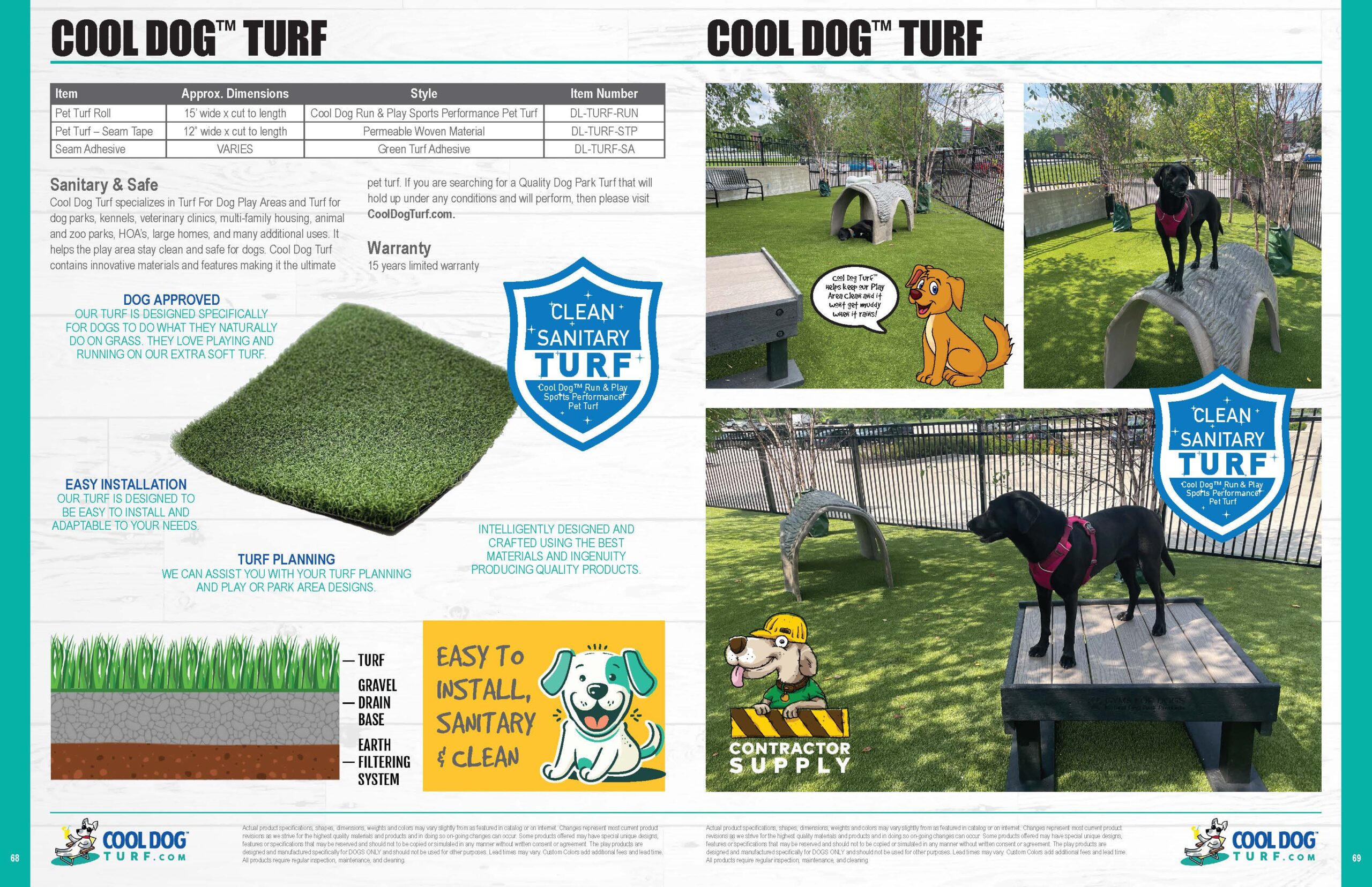 Cool Dog Turf | Dog Park Outfitters