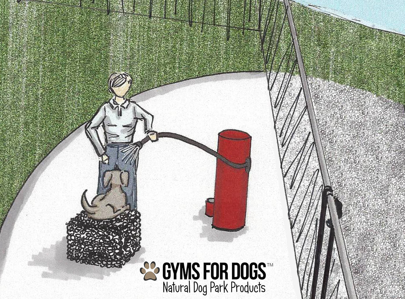 gyms for dogs outdoor dog wash station