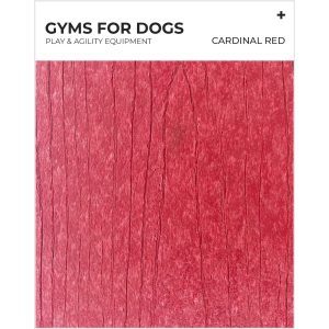 dog playground agility products cardinal red