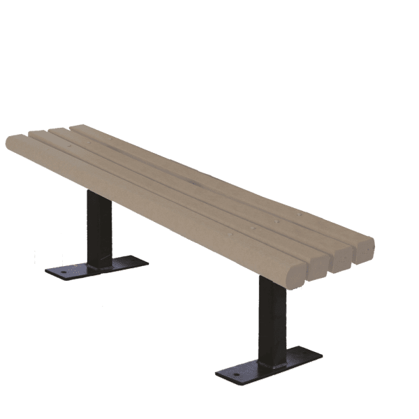 Gyms For Dogs 4 ft Trail Bench Seat Surface Nutmeg