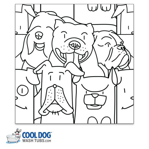 Cool Dog Doggie Tiles1