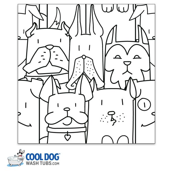 Cool Dog Doggie Tiles10