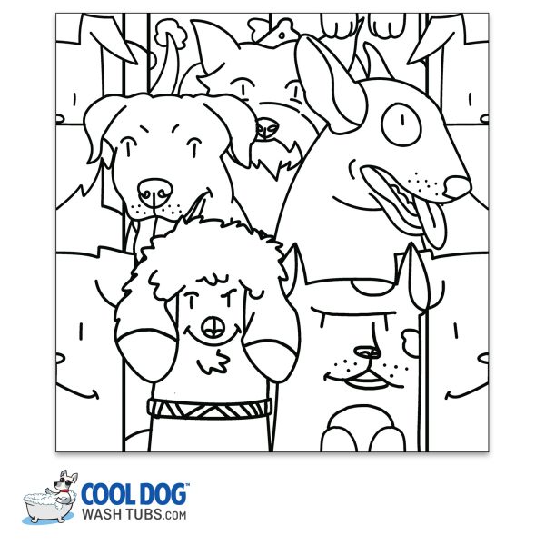Cool Dog Doggie Tiles3
