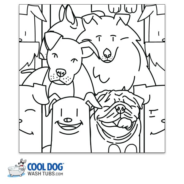 Cool Dog Doggie Tiles5