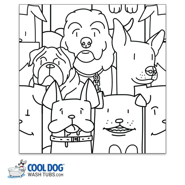 Cool Dog Doggie Tiles6
