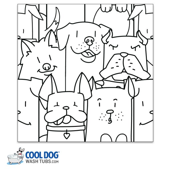 Cool Dog Doggie Tiles9