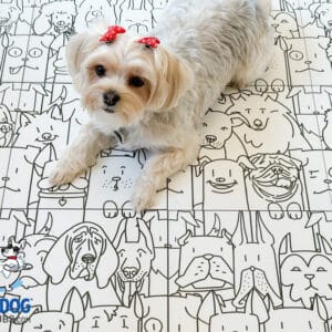 Cool Dog Doggie Tiles Cute Doogie