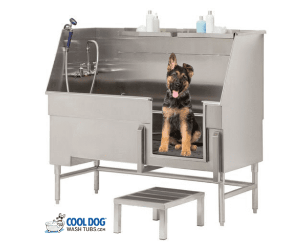 dog DL DWSPRO 60S standard parallel access tub left side plumbing