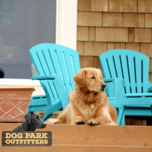 adirondack dog park chair cover WM