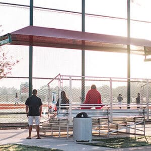 T Cantilever Shade dog park outfitters
