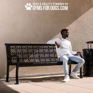 The Luxury Park Bench - Thermoplastic Coasted Steel