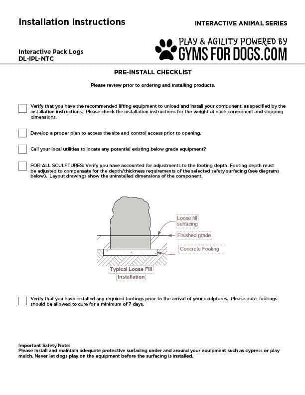INSTALLATION InteractivePackLogs GymsForDogs2