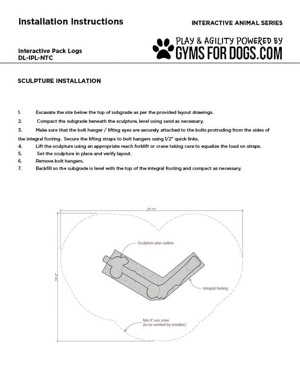 INSTALLATION InteractivePackLogs GymsForDogs3