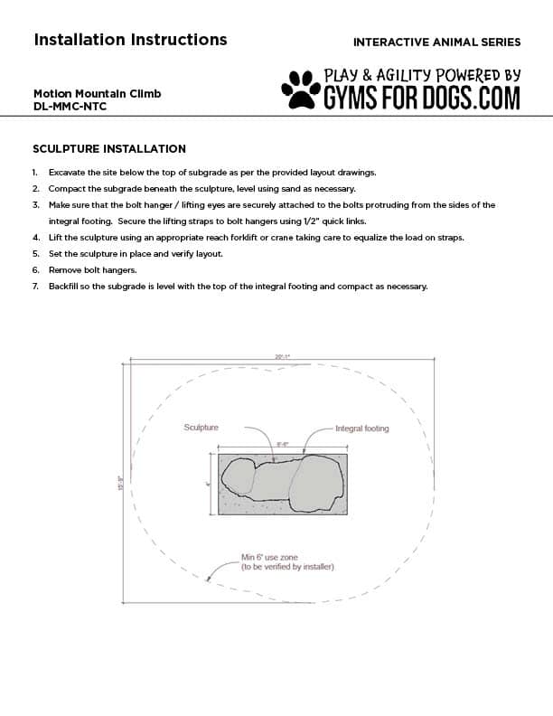 INSTALLATION MotionMountainClimb GymsForDogs3