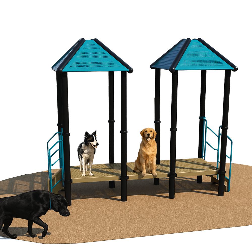 1HOME Social Play Cafe 24 NEW Roof With Dogs HOME