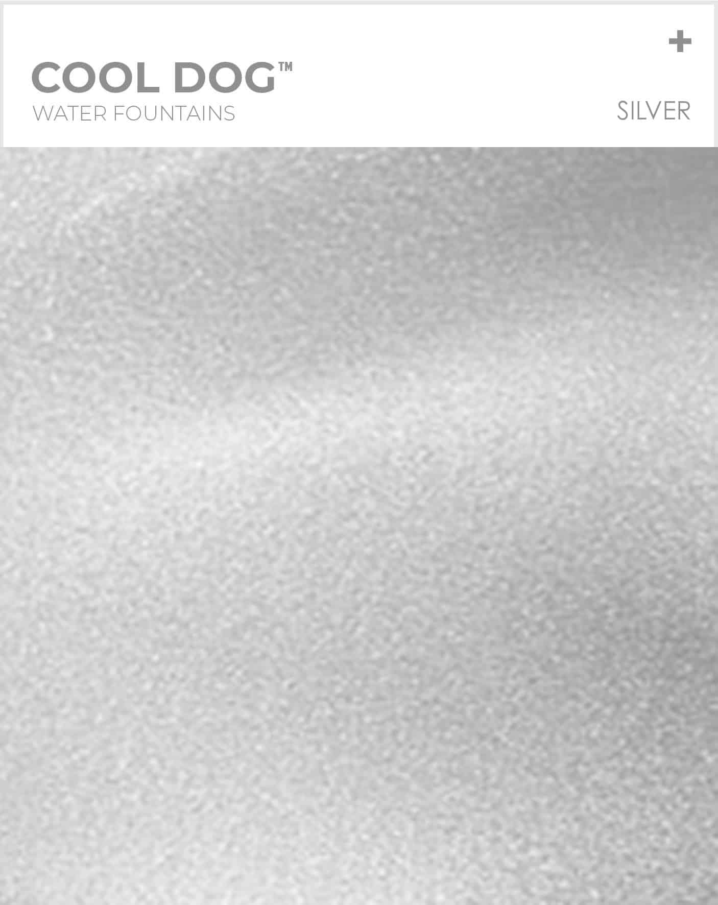 cool dog water fountains silver2