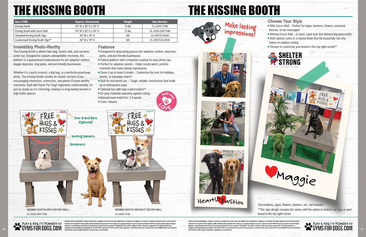 2026 GymsForDogs TheKissingBooth