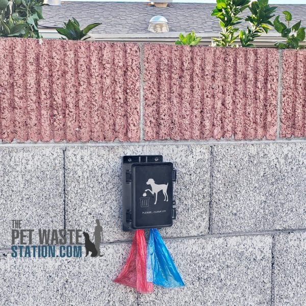WallMount Concrete ThePetWasteStation