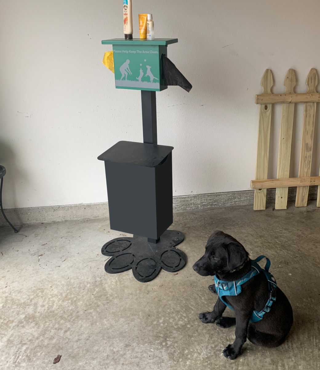 The Paw Station™ w/ Pooper Scooper Free Standing